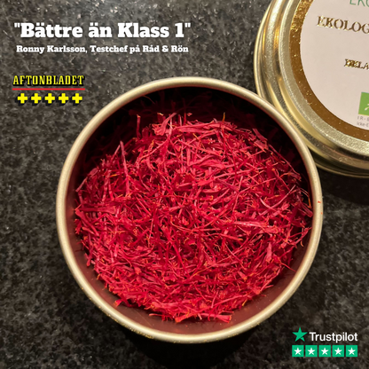 Saffran EKO Hela Pistiller - 10g