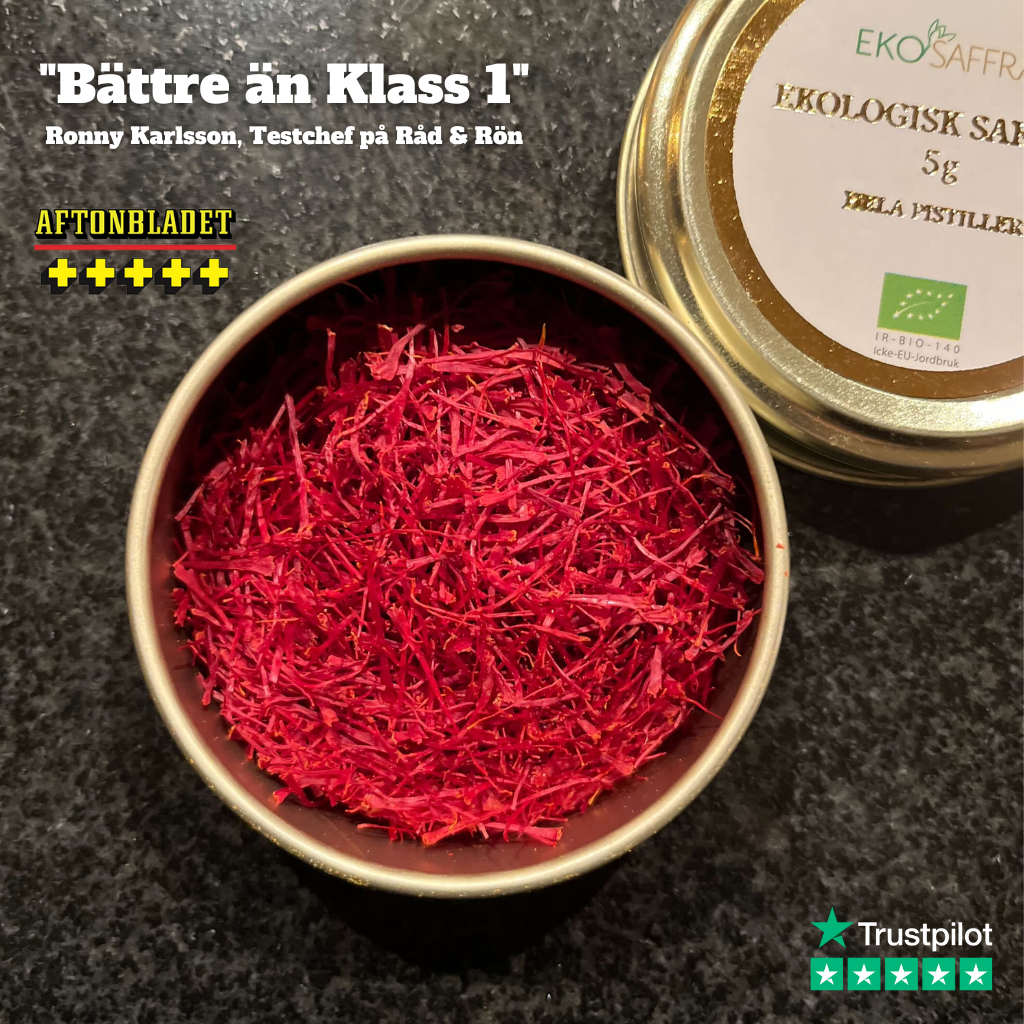 Saffran EKO Hela Pistiller - 5g