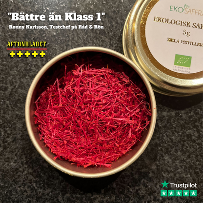 Saffran EKO Hela Pistiller - 5g